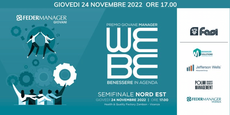 Finale premio Giovane Manager