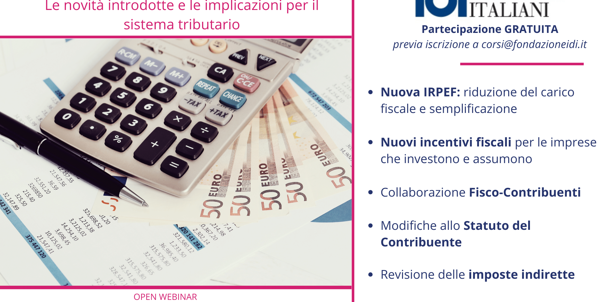 Riforma fiscale