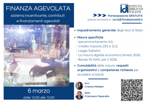Finanza Agevolata